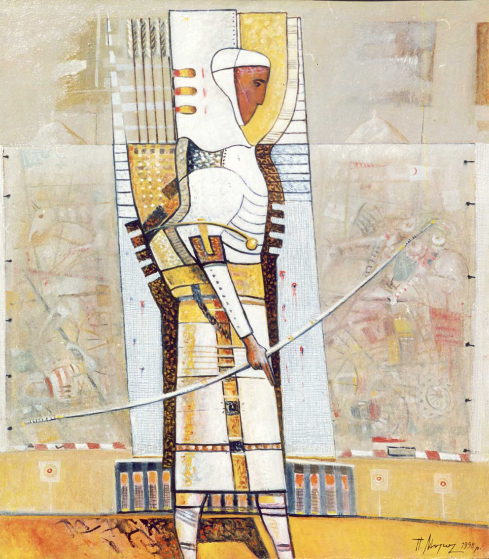 «Сарматський лучник». 1998. Полотно, олія